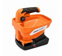 Save Eskde Cordless Rotary Seed Spreader Usb-C Rechargeable Adjustable Spread Control 3.3L Hopper For Seed Fertiliser Salt