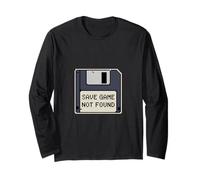Save Game Not Found Pixel Gamer Long Sleeve T-Shirt