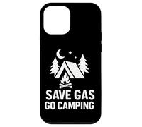 Save Gas Go Camping Funny Campfire Case for iPhone 12 mini