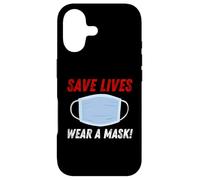 Save Lives Wear a Mask Case for iPhone 17