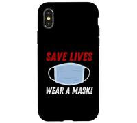 Save Lives Wear a Mask Case for iPhone X/XS