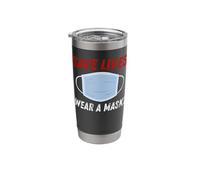 Save Lives Wear a Mask Stainless Steel Insulated Tumbler