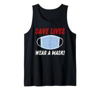 Save Lives Wear a Mask Tank Top