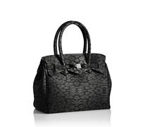 SAVE MY BAG T-Miss Plus ANIMALIER, Women's Bag, Leopard JetBlack Satin, Leopard Jetblack Satin, TALLA UNICA