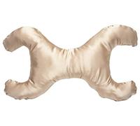 Save My Face - La Petite Satin Champagne Pillow with Removable pillowcase. Made in USA …