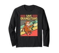 Save Orangutans Long Sleeve T-Shirt