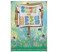 Save Our Bees Fridge Magnet