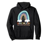 Save Our Children End Human Trafficking Awareness Pullover Hoodie