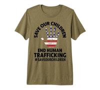 Save Our Children Shirt - End Human Trafficking Premium T-Shirt