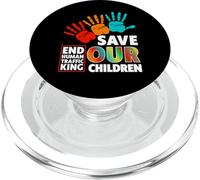 Save Our Children Shirt - End Human Trafficking Shirts PopSockets PopGrip for MagSafe