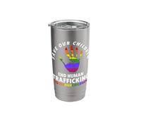 Save Our Children Shirt - End Human Trafficking Stainless Steel Insulated Tumbler