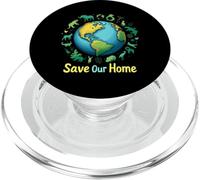 Save Our Home Environmental Conservation PopSockets PopGrip for MagSafe