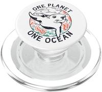 Save Our Oceans Coral Marine life Clean Our Earth Love Seals PopSockets PopGrip for MagSafe