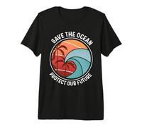 Save Our Oceans Drops Save the Seas Premium T-Shirt