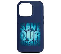 Save Our Oceans Protect Earth World Ocean Day Shark Lovers Case for iPhone 13 Pro