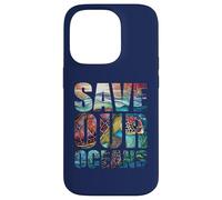 Save Our Oceans Protect Turtles Earth World Ocean Day 2024 Case for iPhone 14 Pro
