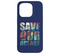 Save Our Oceans Protect Turtles Earth World Ocean Day 2024 Case for iPhone 15 Pro