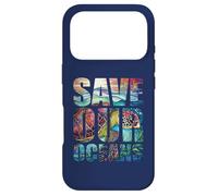 Save Our Oceans Protect Turtles Earth World Ocean Day 2024 Case for iPhone 17 Pro