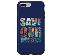 Save Our Oceans Protect Turtles Earth World Ocean Day 2024 Case for iPhone 7 Plus/8 Plus