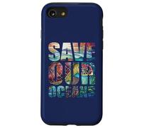 Save Our Oceans Protect Turtles Earth World Ocean Day 2024 Case for iPhone SE (2020) / 7/8