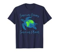 Save our Oceans Save our Planet Earth Day Sea Turtle T-Shirt