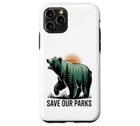 Save Our Parks Bear Forest Nature Conservation Case for iPhone 11 Pro