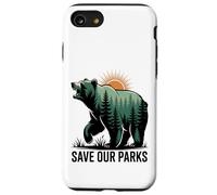 Save Our Parks Bear Forest Nature Conservation Case for iPhone SE (2020) / 7/8