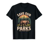 Save Our Parks Hiking Resist Defend Protect T-Shirt