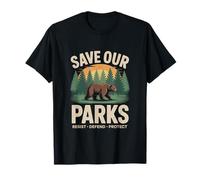 Save Our Parks Hiking Resist Defend Protect T-Shirt