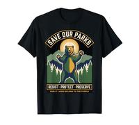 Save Our Parks Public Lands Conservation Bear Nature T-Shirt