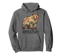 Save Our Parks Resist National Park Protect Bear Nature Pullover Hoodie
