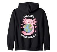 Save Our Planet Earth Day Environment Zip Hoodie