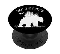 Save Our Planet Earth Day There is No Planet B PopSockets Adhesive PopGrip