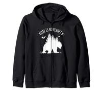 Save Our Planet Earth Day There is No Planet B Zip Hoodie