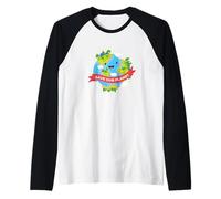 SAVE OUR PLANET Mother Earth Environmental Protection Raglan Baseball Tee