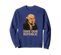 Save Our Republic George Washington Facepalm Protest Sweatshirt