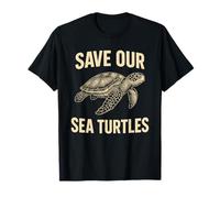 Save Our Sea Turtles Ocean Conservation Awareness Turtle T-Shirt