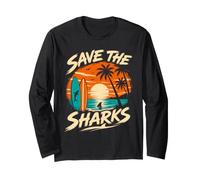 Save Our Sharks Divers for Animal Welfare Shark Long Sleeve T-Shirt