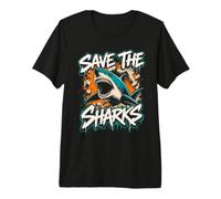 Save Our Sharks Divers for Animal Welfare Shark Premium T-Shirt