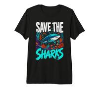 Save Our Sharks Divers for Animal Welfare Shark Premium T-Shirt