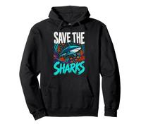 Save our Sharks Divers for Animal Welfare Shark Pullover Hoodie