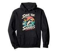 Save our Sharks Divers for Animal Welfare Shark Pullover Hoodie