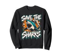 Save our Sharks Divers for Animal Welfare Shark Sweatshirt