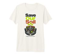 Save Our Soil and Regenerate the Earth Regenerative Farming Premium T-Shirt
