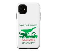 Save Our Species Endangered Species Day Case for iPhone 11
