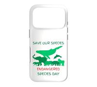Save Our Species Endangered Species Day Case for iPhone 17 Pro