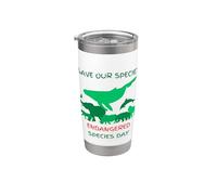 Save Our Species Endangered Species Day Stainless Steel Insulated Tumbler