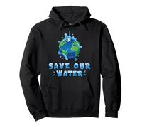 Save Our Waters Earth Day 2026 Clean Water Conservation Pullover Hoodie