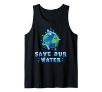 Save Our Waters Earth Day 2026 Clean Water Conservation Tank Top