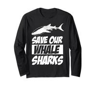 Save Our Whale Sharks - Animal, Earth Day, Protect The Seas Long Sleeve T-Shirt